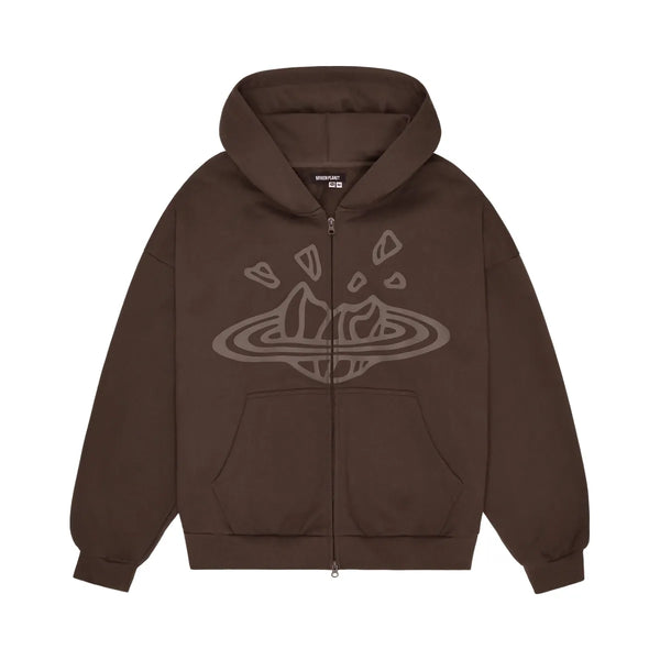 Broken Planet Zip Up Hoodie