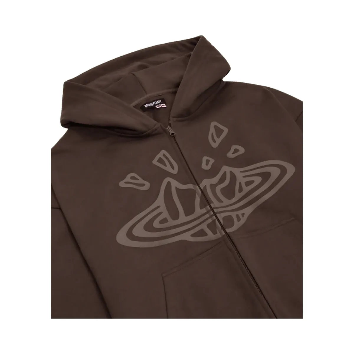 Broken Planet Zip Up Hoodie