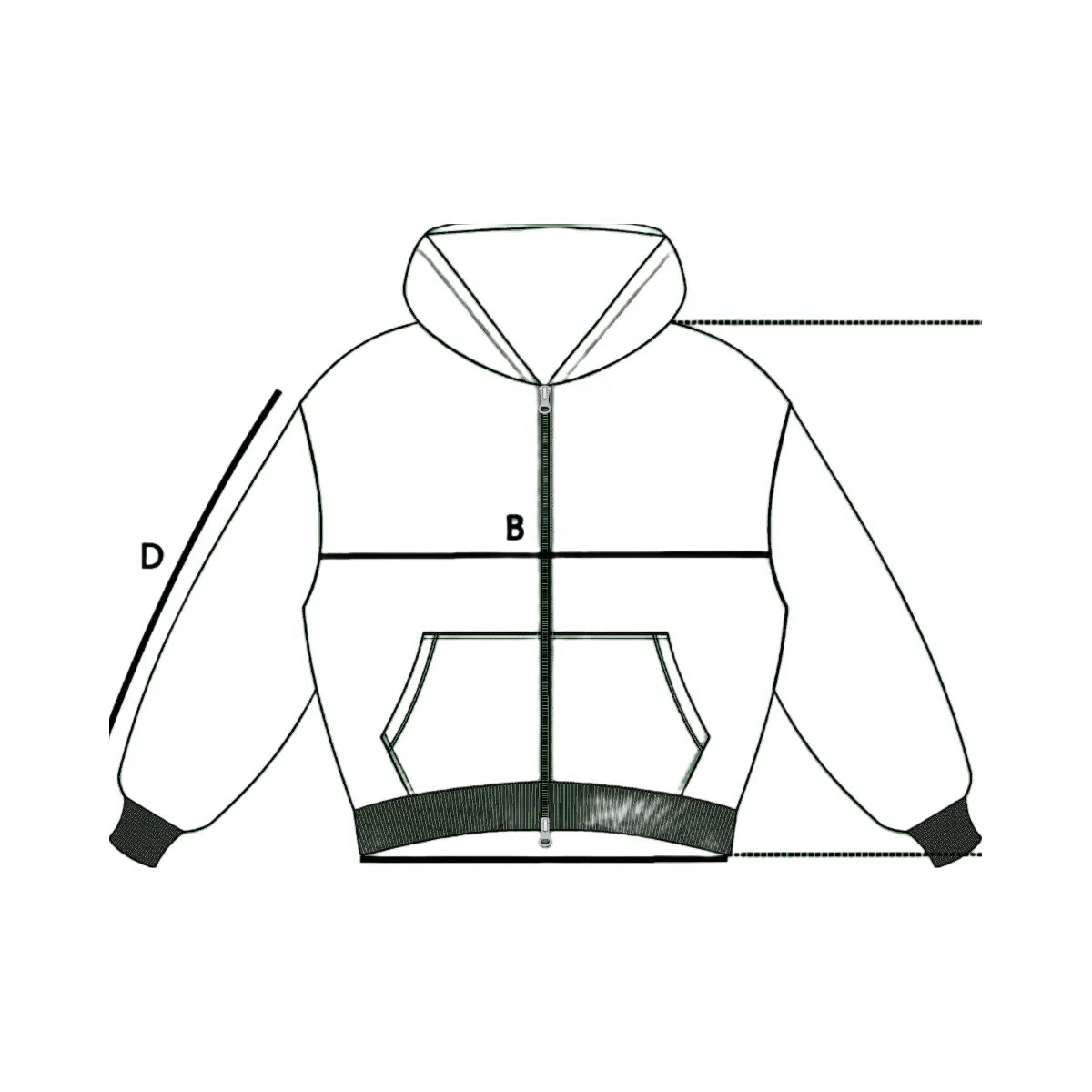 Broken Planet Zip Up Hoodie