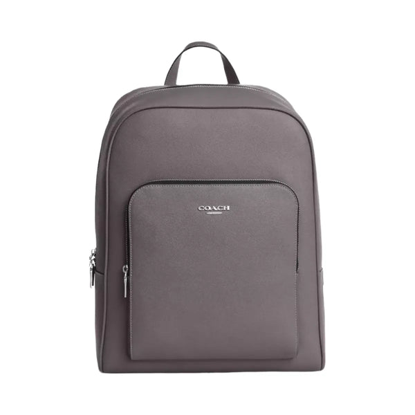 Coach Aiden Backpack in Silver Graphite
