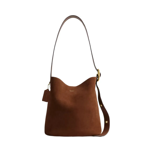 Coach Bleecker Bucket Bag in Brass Warm Brown