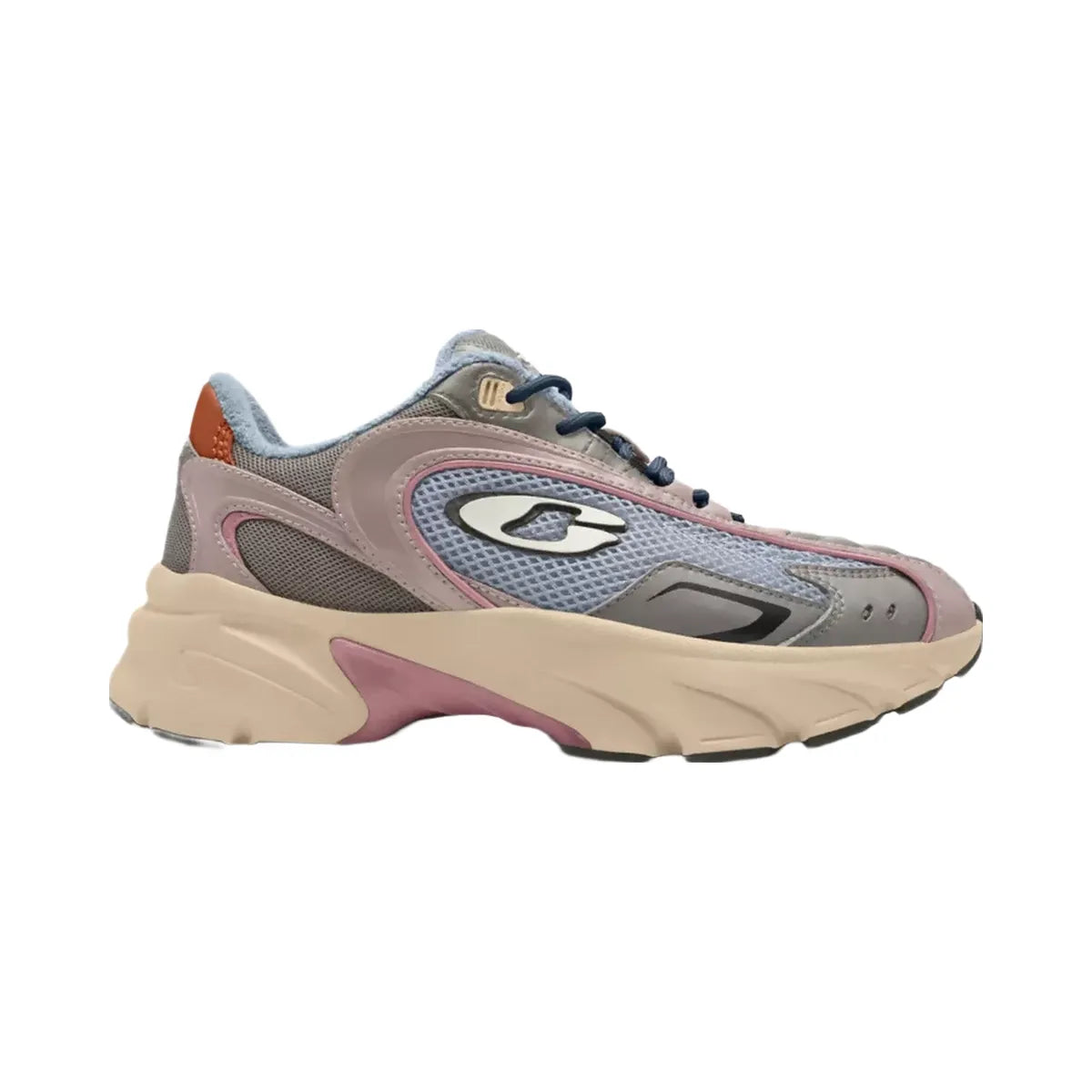 Coach Bolt Runner Sneaker in Light Denim Multi