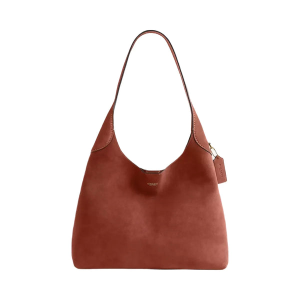 Coach Brooklyn Shoulder Bag 34 in Brass Clay