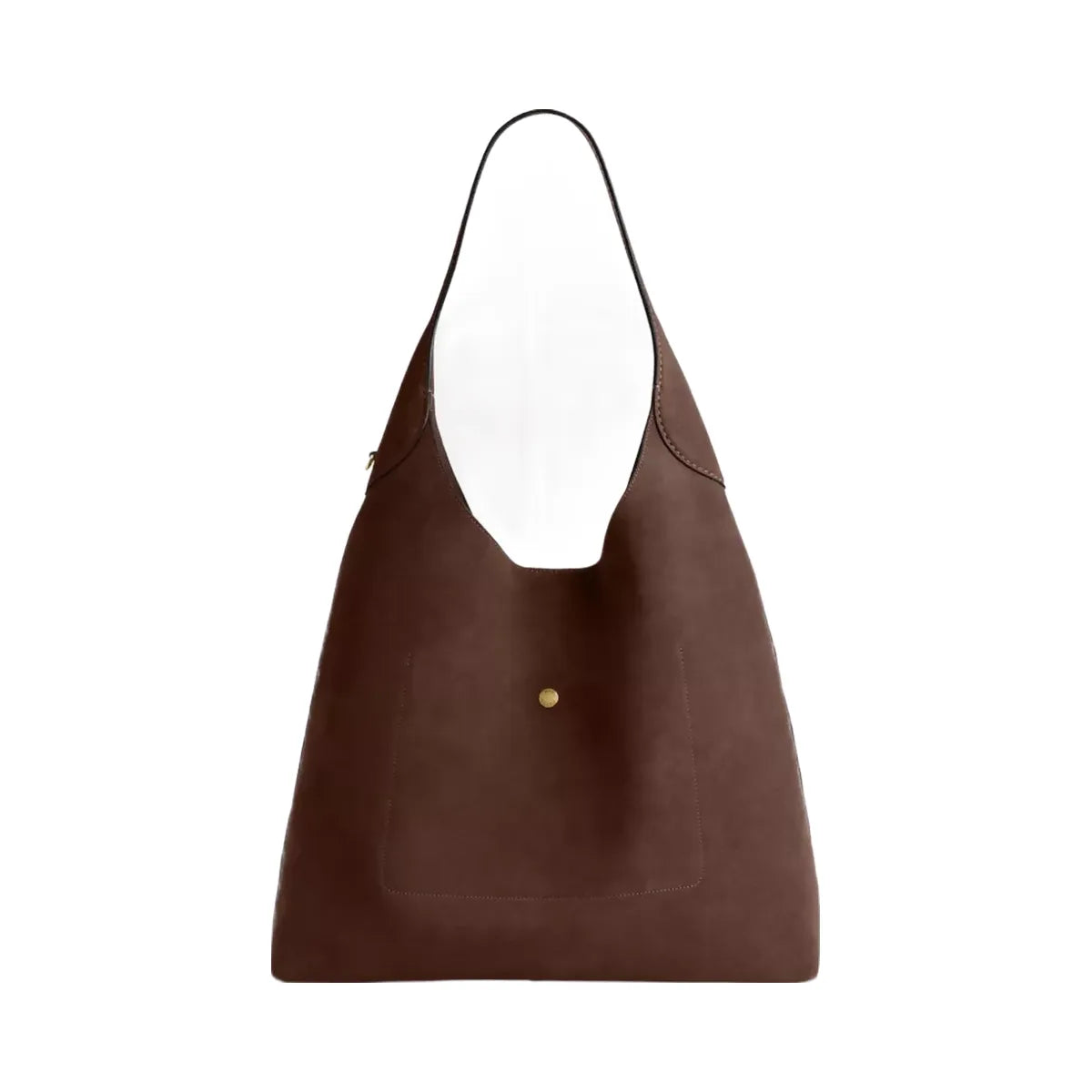 Coach Brooklyn Shoulder Bag 39 in Brass Dark Chocolate