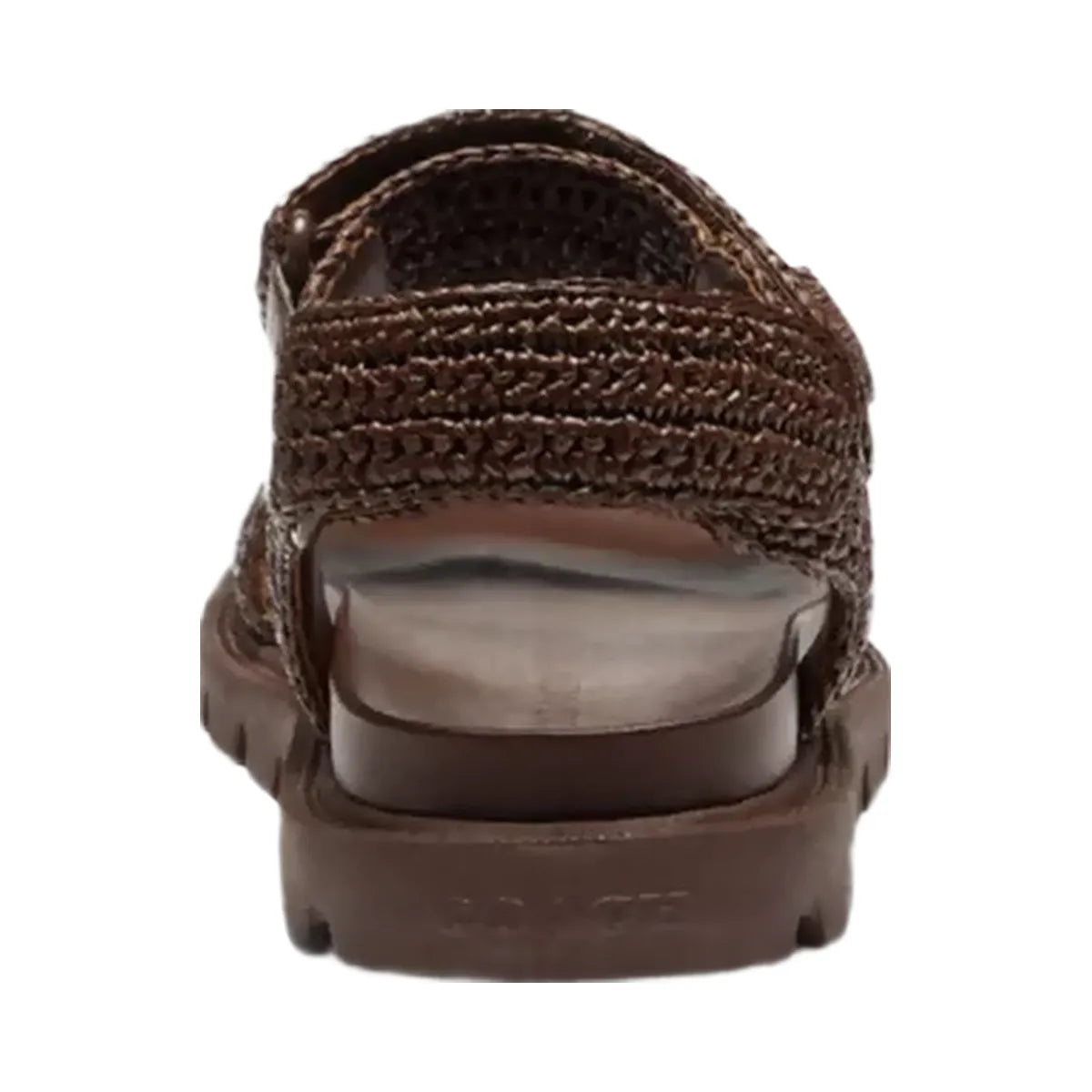 Coach Brynn Raffia Sandal in Maple
