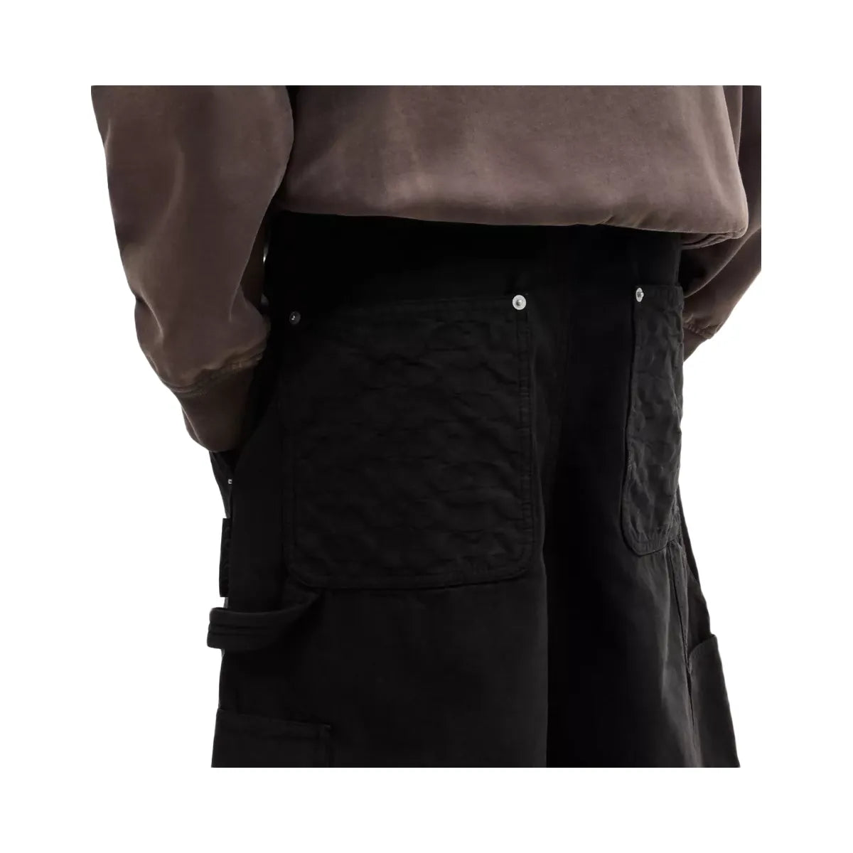 Coach Canvas Shorts in Black