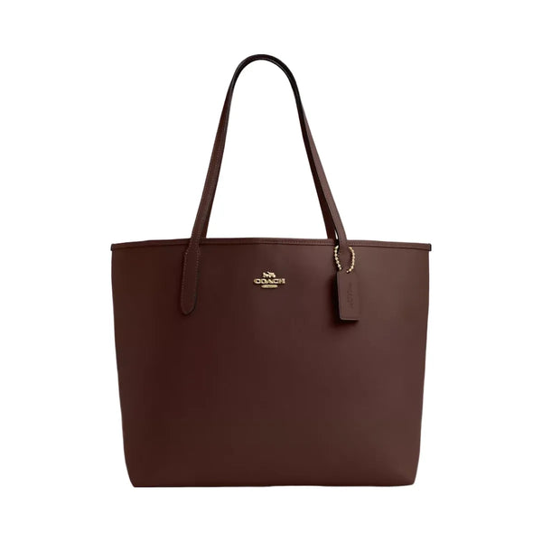 Coach City Tote Bag in Gold Maple
