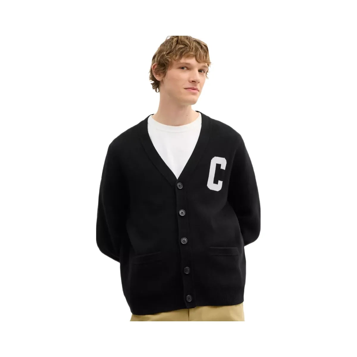 Coach Cardigan in Black