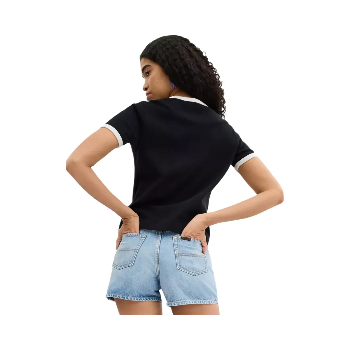 Coach Ringer T-Shirt in Black