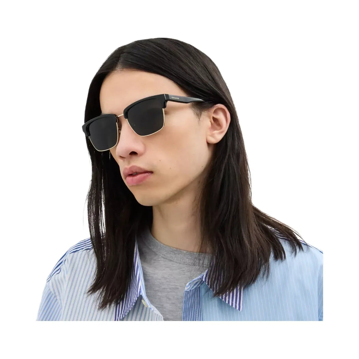 Coach Square Sunglasses in Black