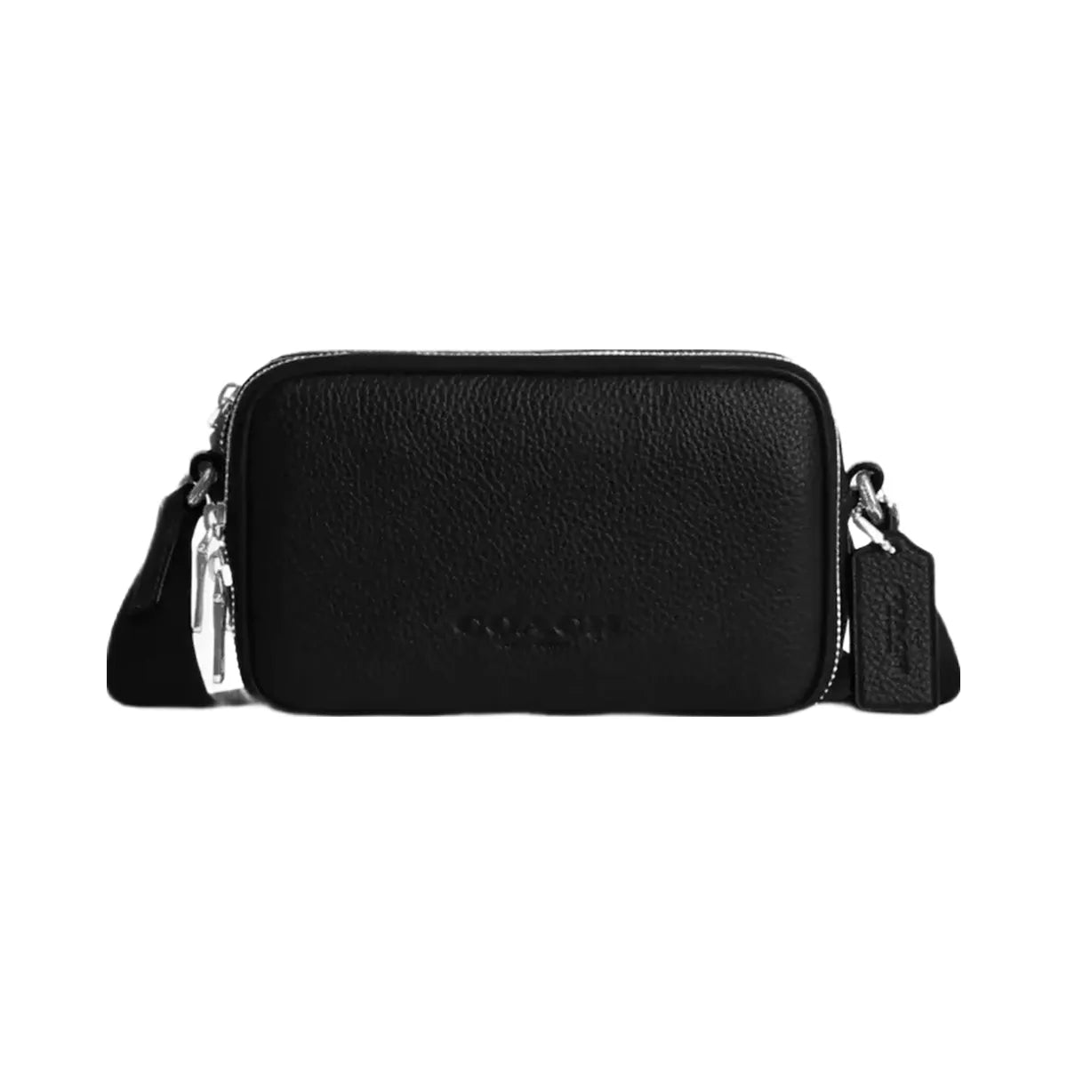 Coach Colton Crossbody Bag 19 in Silver Black
