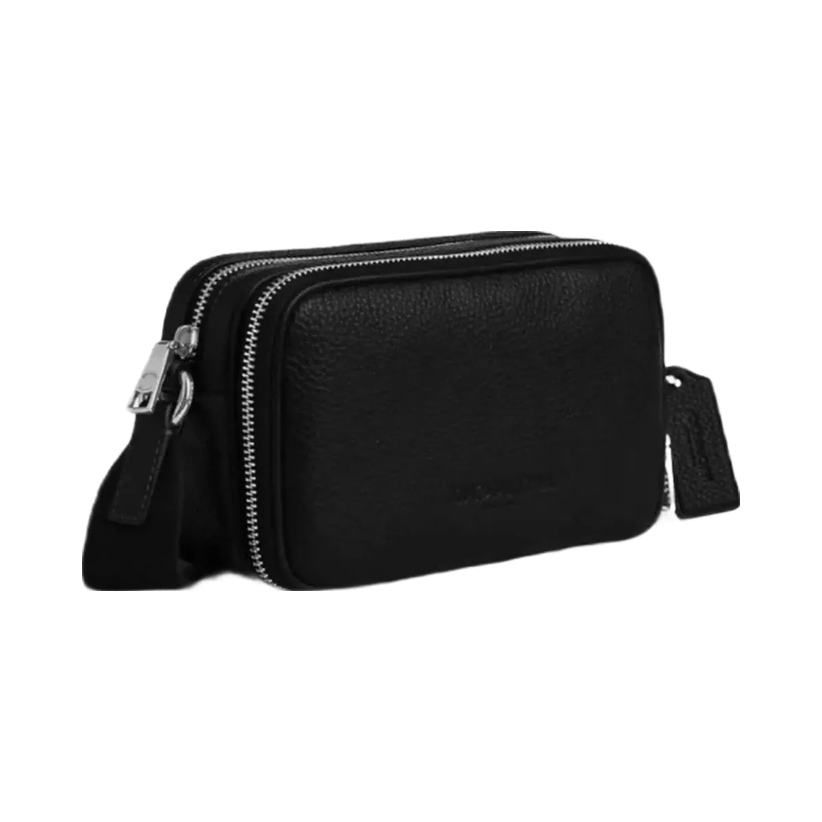 Coach Colton Crossbody Bag 19 in Silver Black