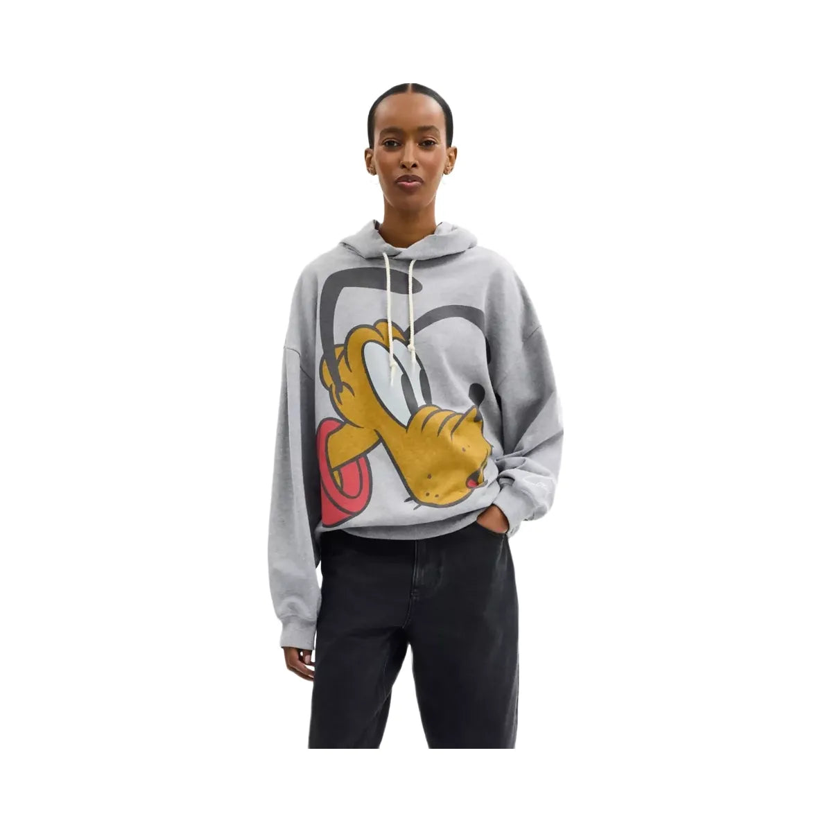 Coach Disney X Coach Pluto Hoodie in Heather Grey