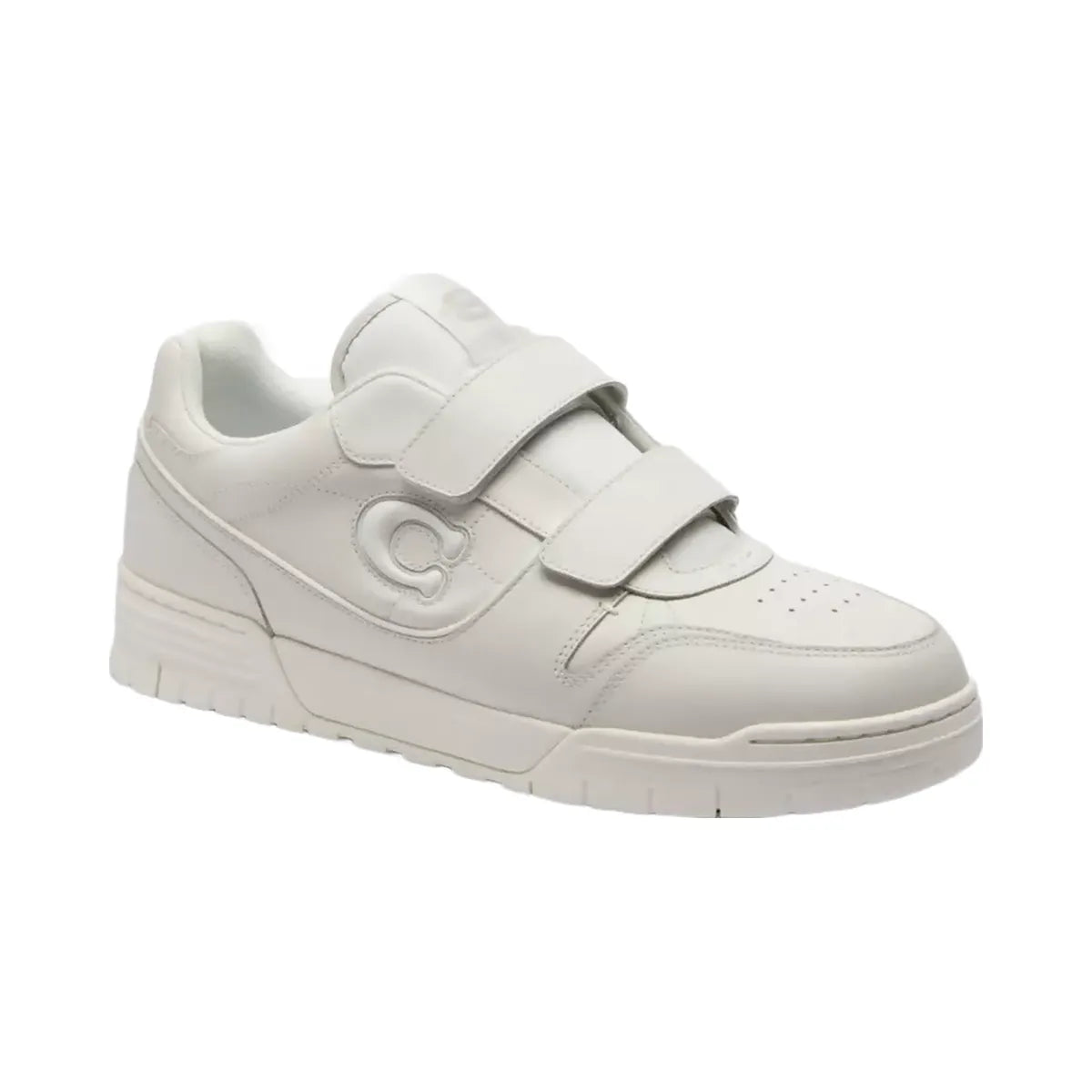 Coach Double Strap Soho Sneaker in Optic White
