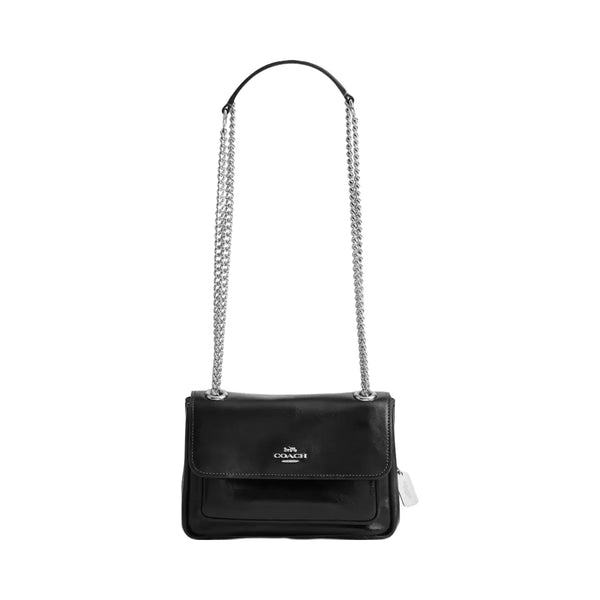 Coach Elodie Crossbody Bag 18 in Silver Black