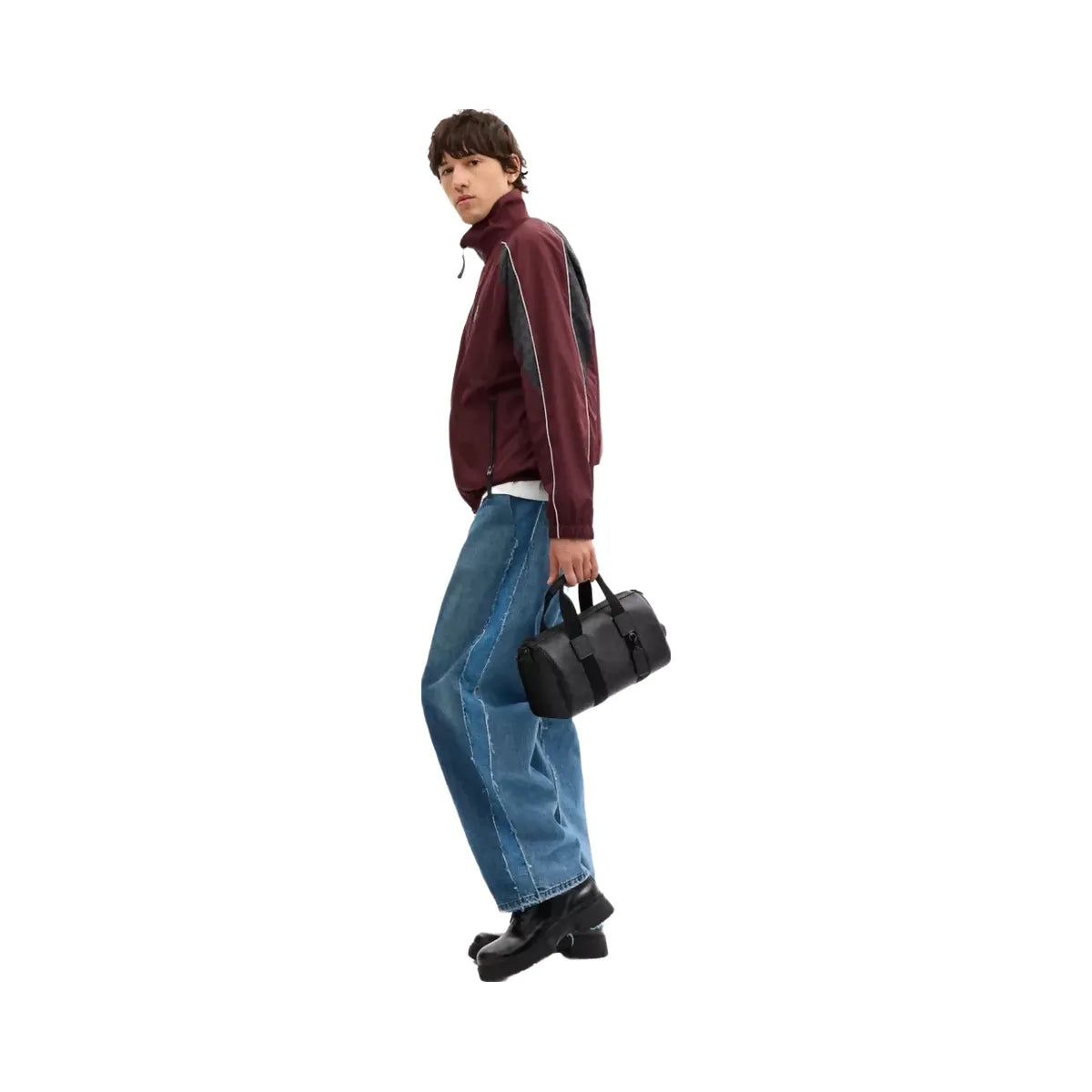Coach Explorer Duffle Bag 28 In Signature Canvas in Matte Black Signature