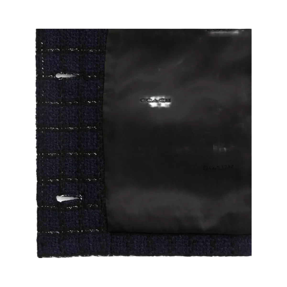 Coach Heritage C Boucle Vest in Navy