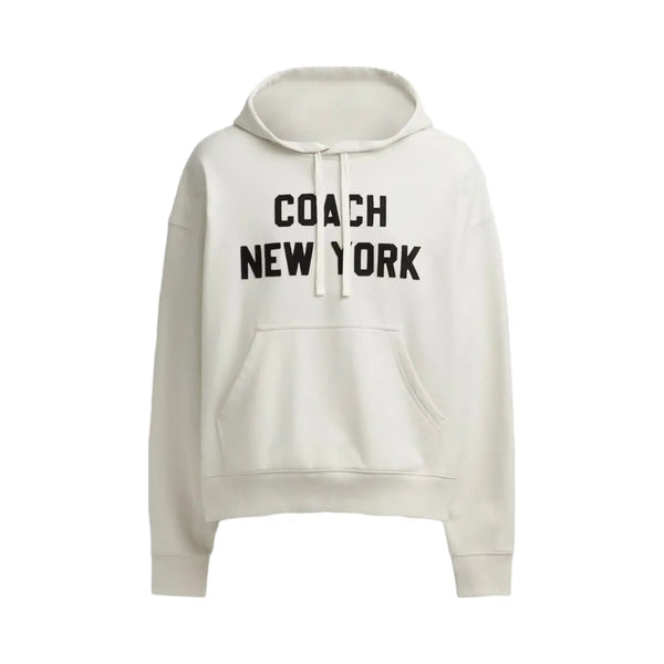 Coach Hoodie Sweatshirt Cream