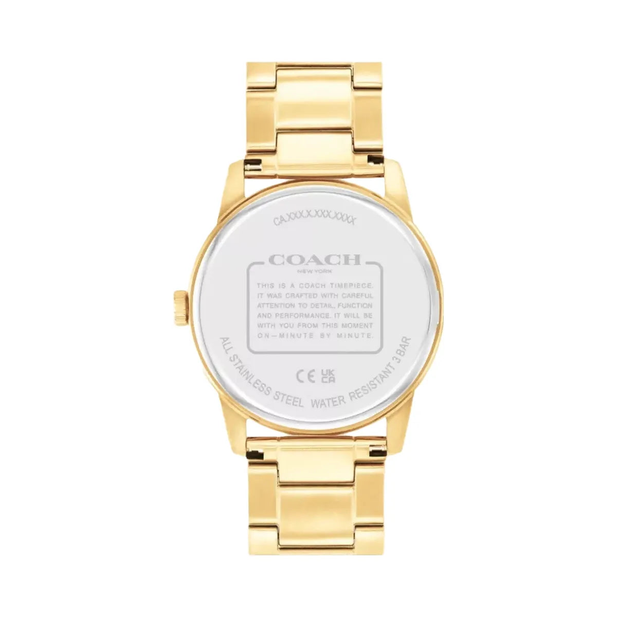 Coach Keane Watch, 39 Mm in Gold
