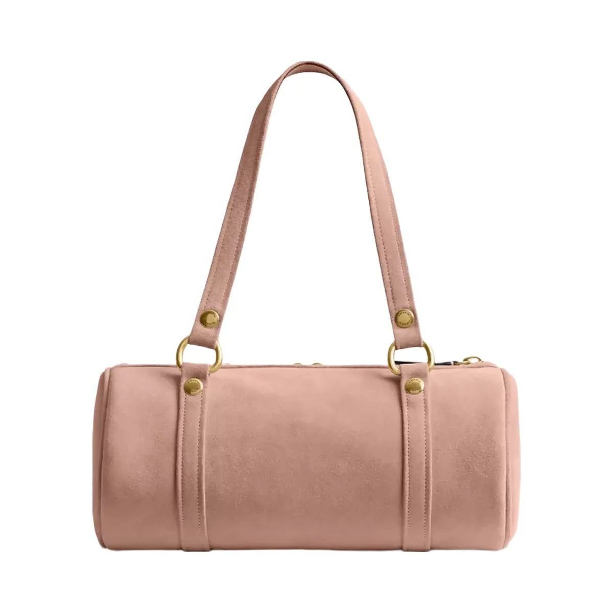 Coach Kisslock Barrel Bag in Brass Nuage