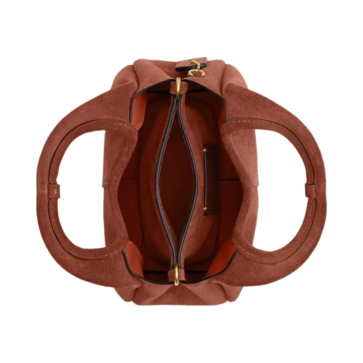 Coach Lana Shoulder Bag 19 in Brass Clay