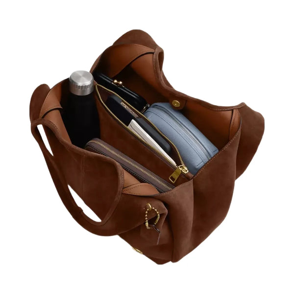 Coach Lana Shoulder Bag in Brass Warm Brown
