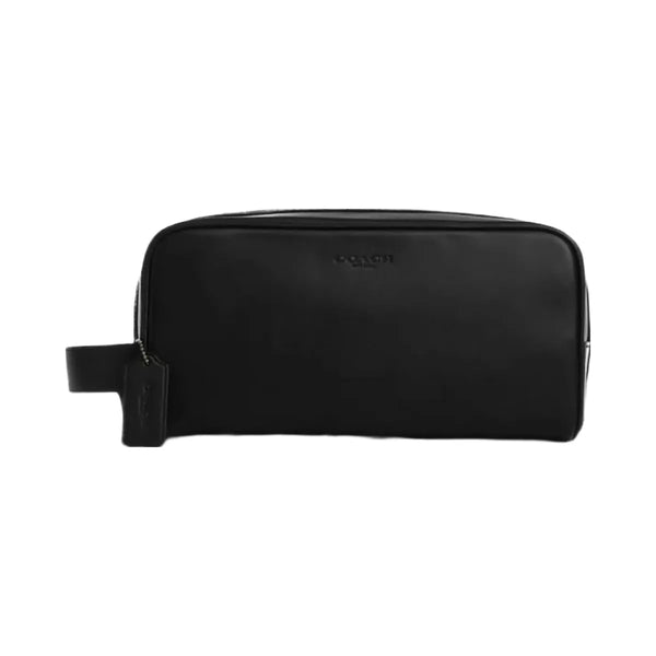 Coach Large Travel Kit in Gunmetal Black