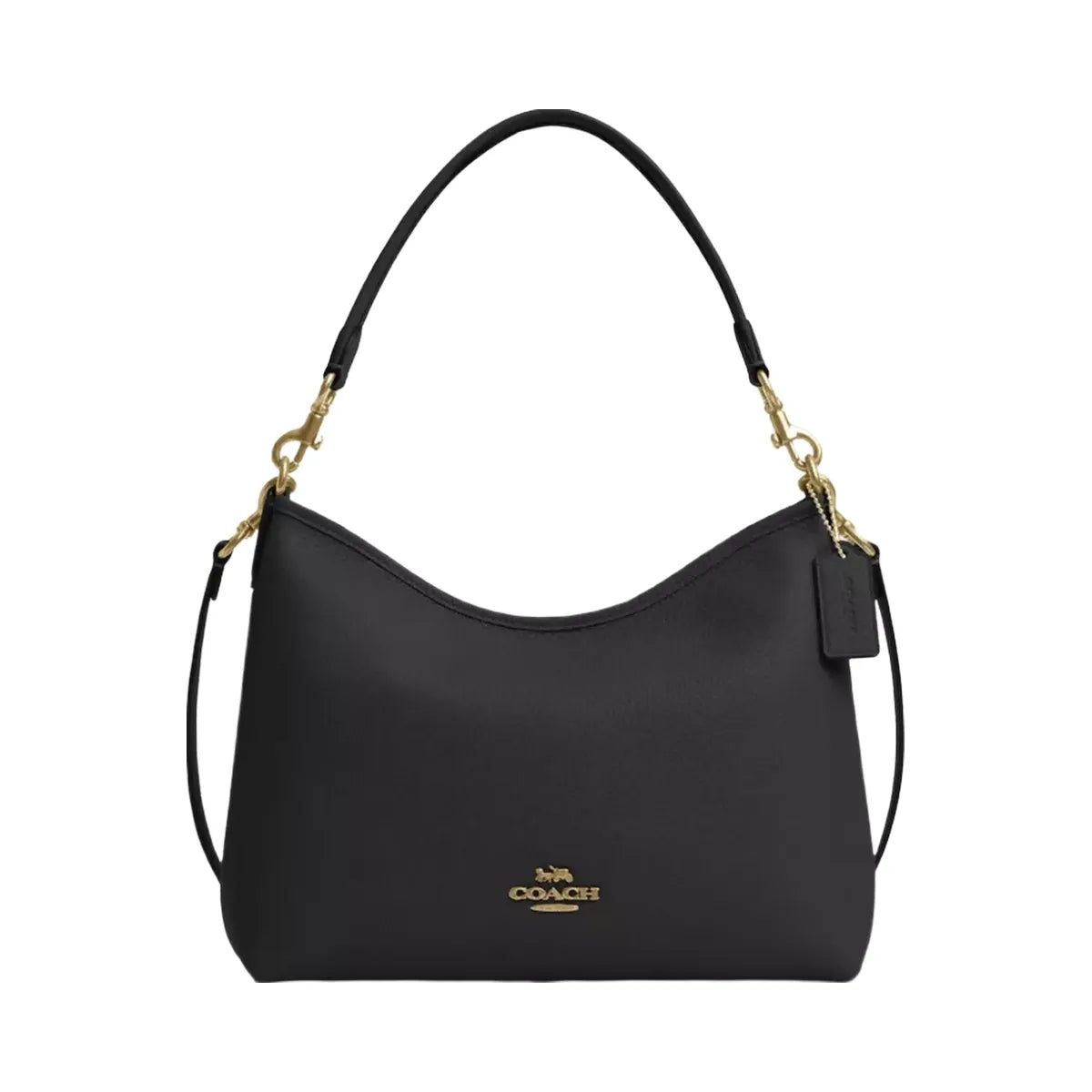 Coach Laurel Shoulder Bag in Gold Black