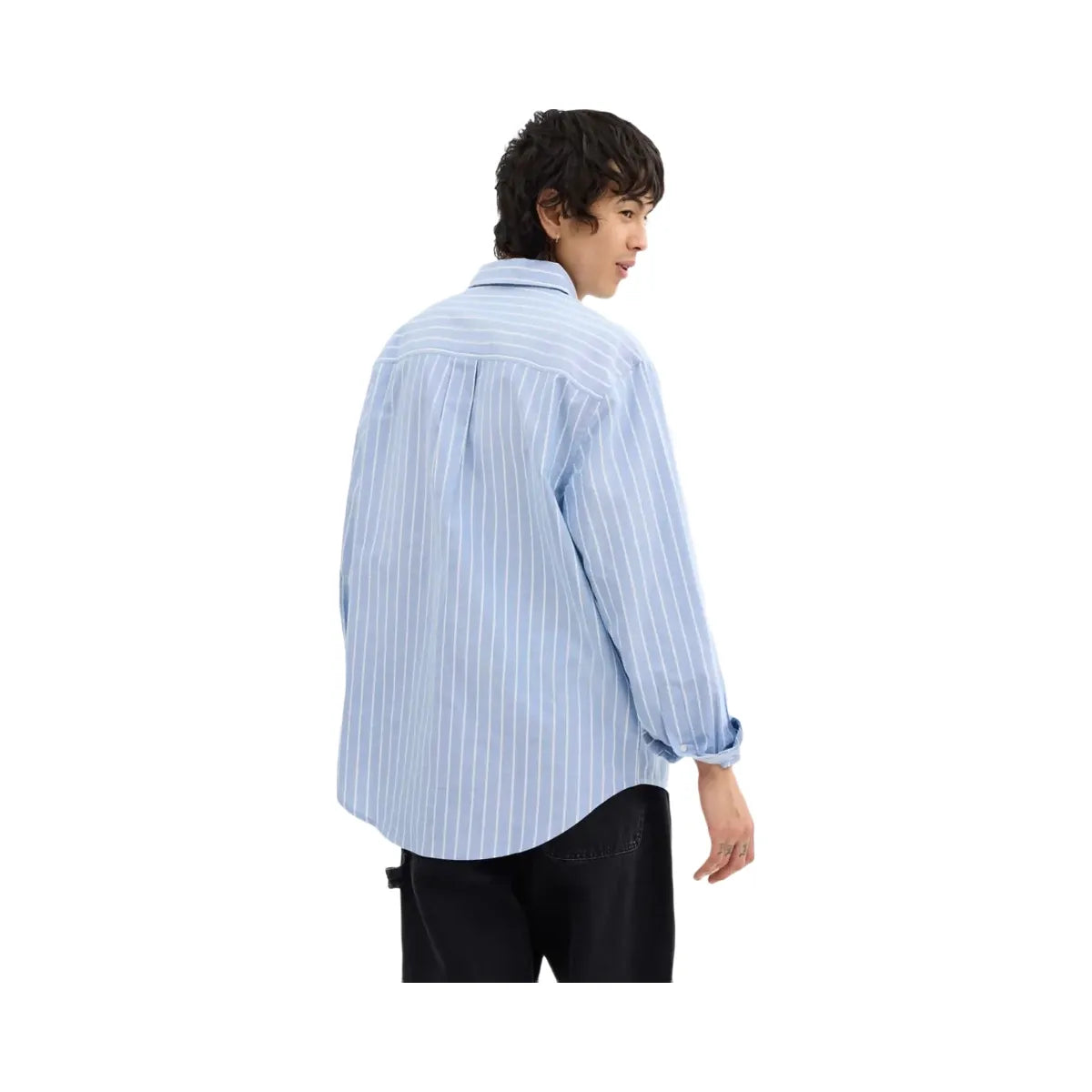 Coach Long Sleeve Button Down Shirt Winter Blue