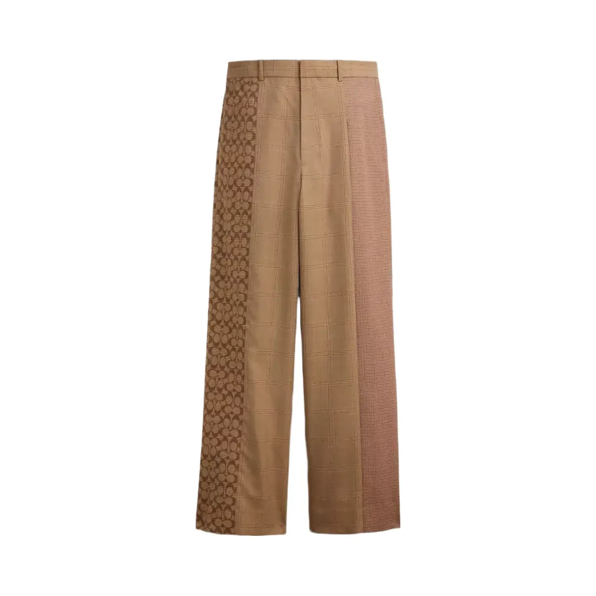Coach Mashup Yarn Dye Trousers in Tan Multi