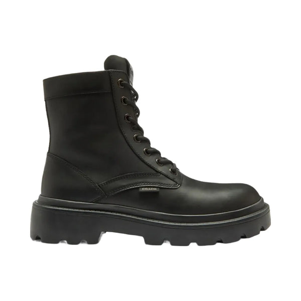 Coach Men's Combat Boot Black