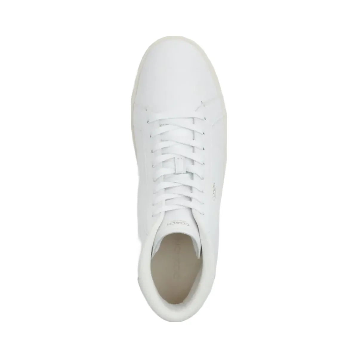 Coach Men's High Line High Top Sneaker Optic White