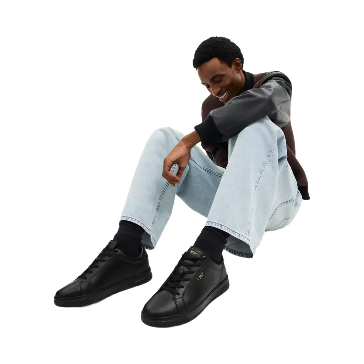 Coach Men's High Line Sneaker Black