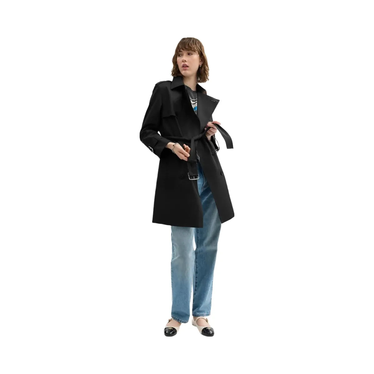 Coach Mid Trench Black