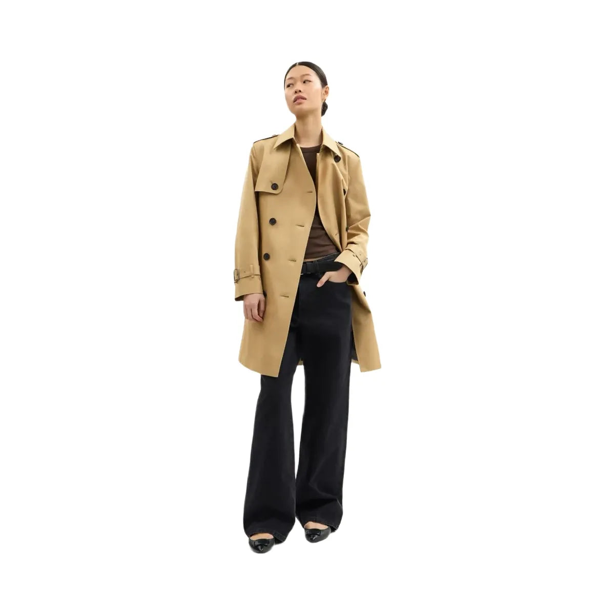 Coach Mid Trench Khaki