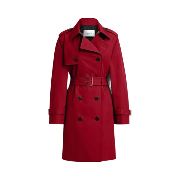 Coach Mid Trench Ruby