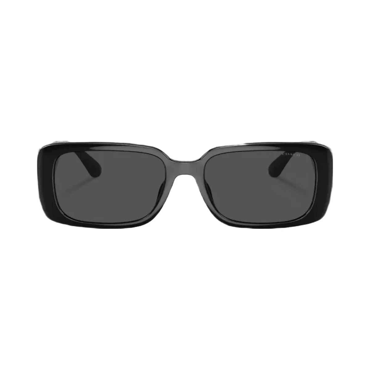Coach Narrow Rectangle Sunglasses in Black