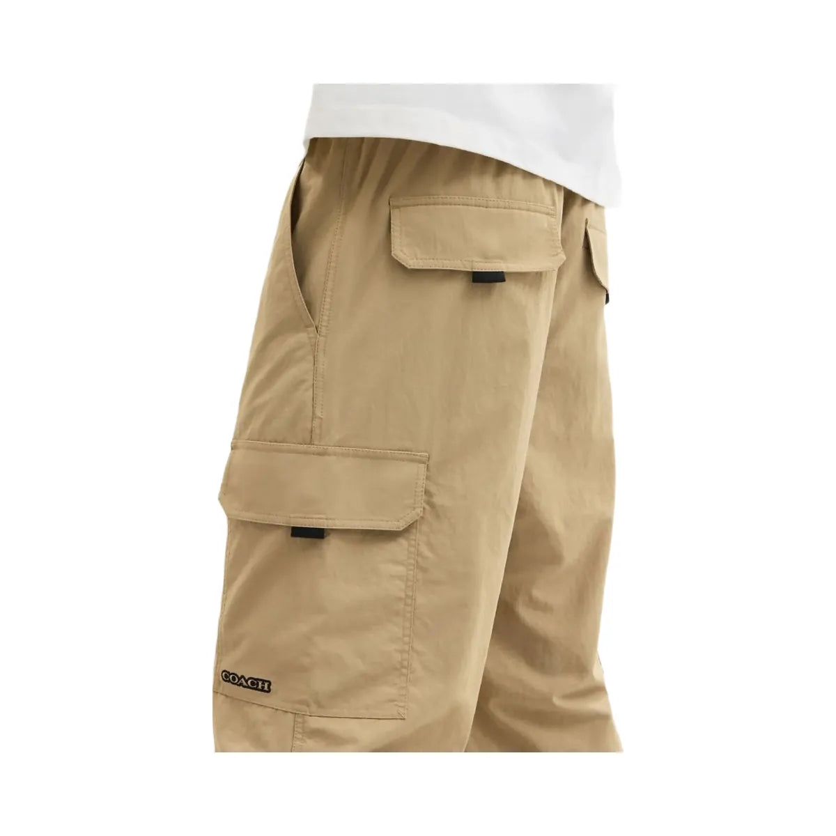 Coach Nylon Utility Pants Khaki