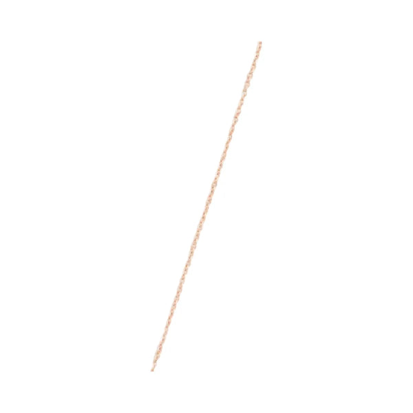 Coach Pave Signature Necklace in Rose Gold