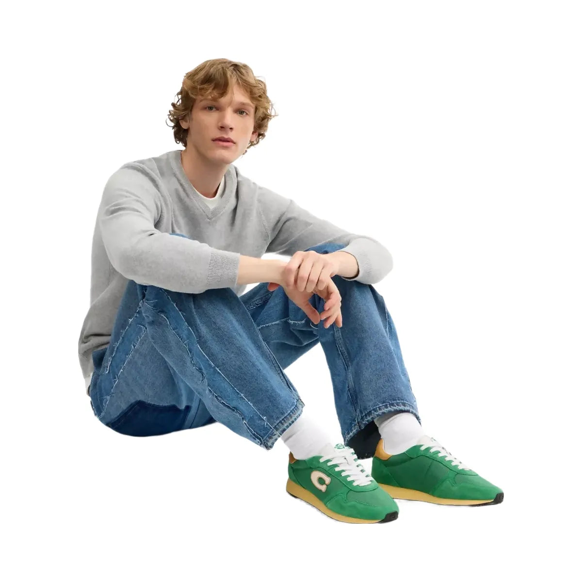 Coach Retro Runner in Sport Green