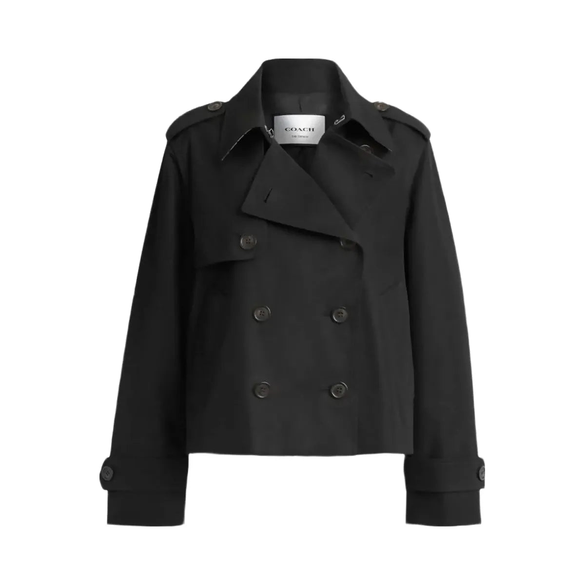 Coach Short Trench Black