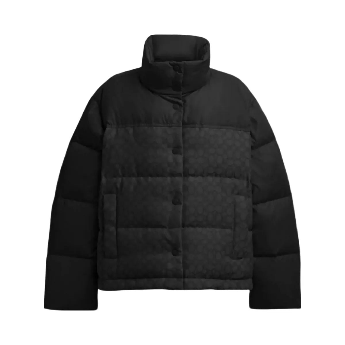 Coach Signature Down Jacket Black