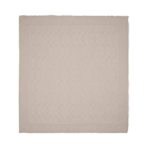 Coach Signature Oversized Square Scarf in Oatmeal