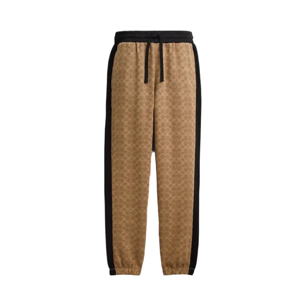 Coach Signature Sweatpants Tan Signature