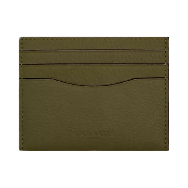 Coach Slim Id Card Case in Olive