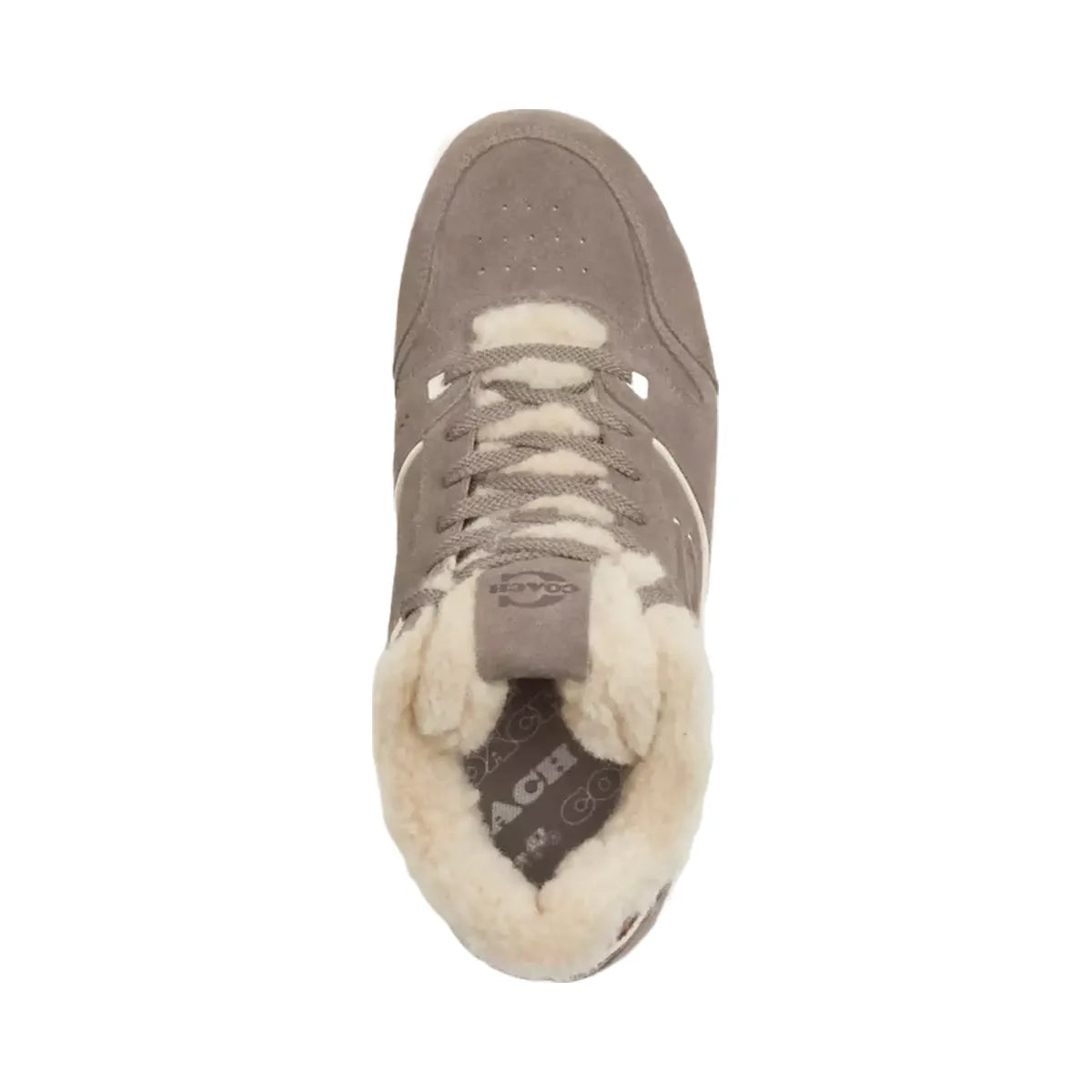 Coach Soho Platform Sneaker in Chalk Grey Birch