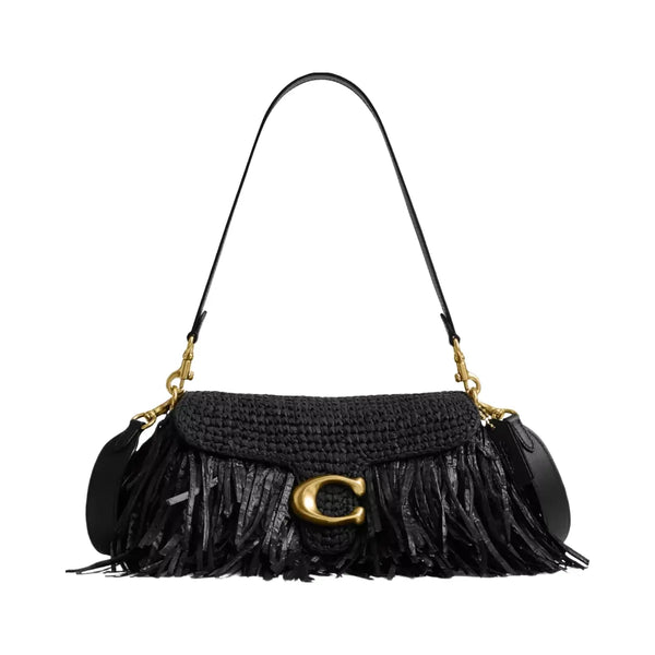 Coach Tabby Shoulder Bag 26 in Brass Black