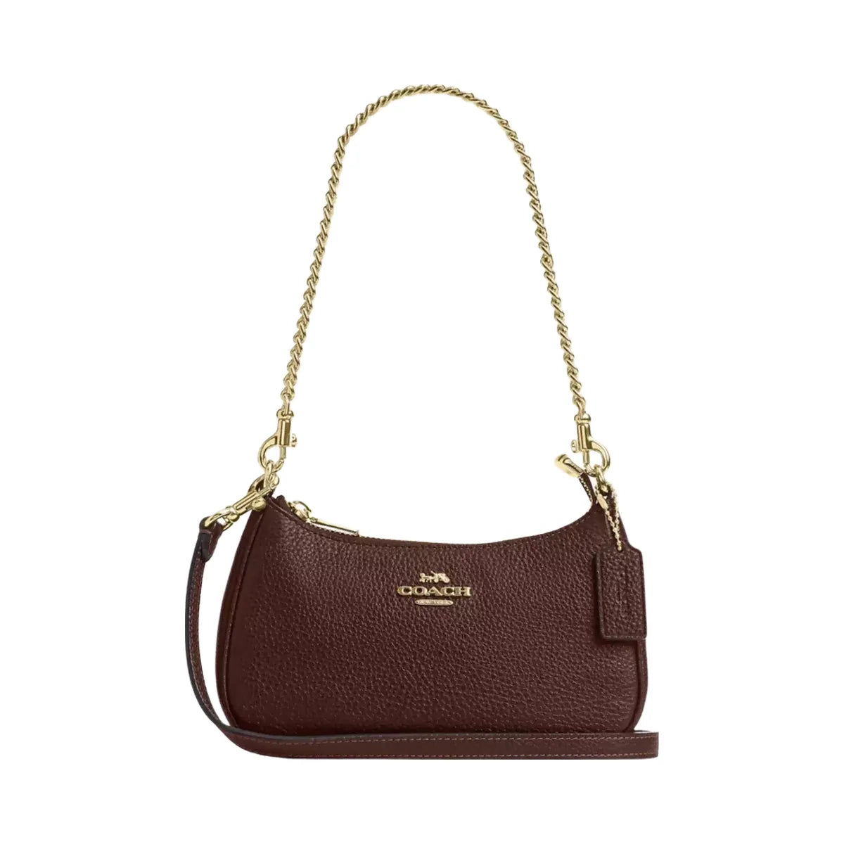 Coach Teri Mini Crossbody Bag in Gold Maple