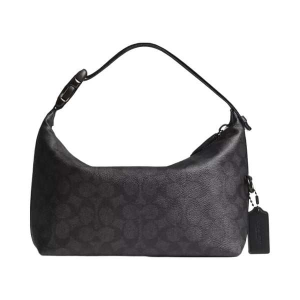 Coach Travel Kit With Speedclip In Signature Canvas in Charcoal