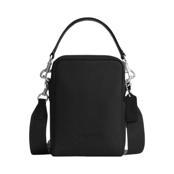 Coach Tristan Crossbody Bag 14 in Silver Black